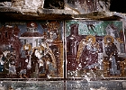 Kloster Sumela, fanatische Moslems kratzten den alten Malereien die Gesichter aus